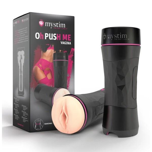 MyStim Oh Push Me Vagina Masturbator - XToys UK