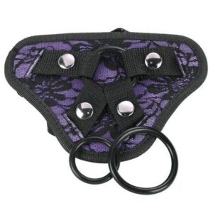 Me You Us Lace Harness With Bullet Pocket - XToys UK