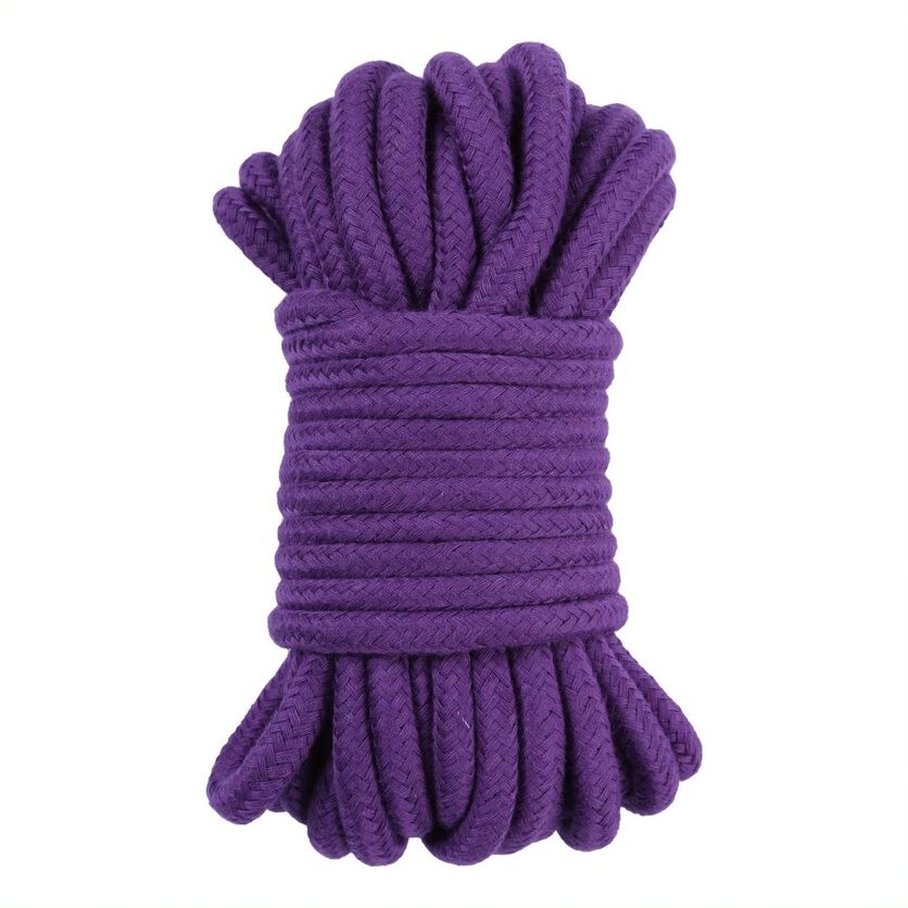 Me You Us Tie Me Up Soft Cotton Rope 10 Metres Purple - XToys UK