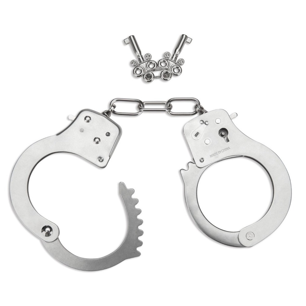 Me You Us Premium Heavy Duty Metal Bondage Handcuffs - XToys UK