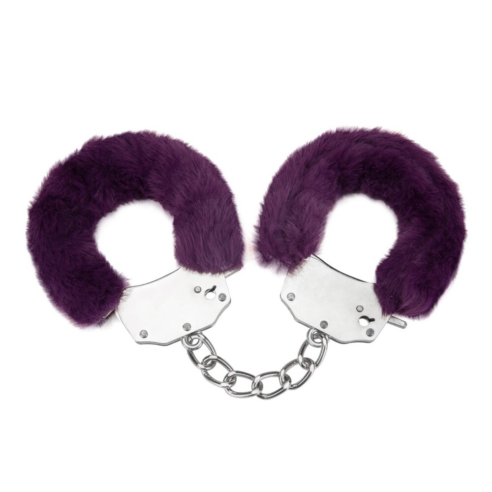 Me You Us Furry Handcuffs Purple - XToys UK