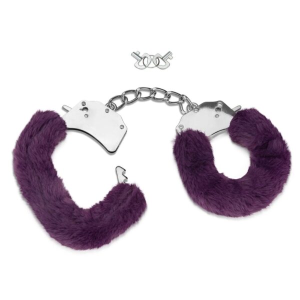 Me You Us Furry Handcuffs Purple - XToys UK