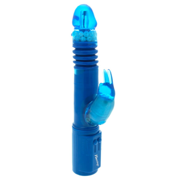 Deep Stroker Rabbit Vibrator Blue - XToys UK