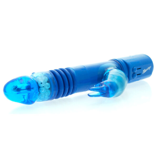 Deep Stroker Rabbit Vibrator Blue - XToys UK