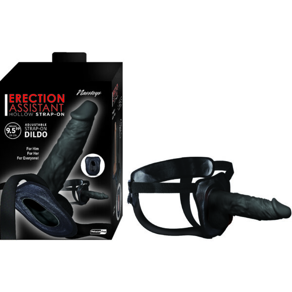 Erection Assistant Hollow Strap On 9.5 Inch - XToys UK