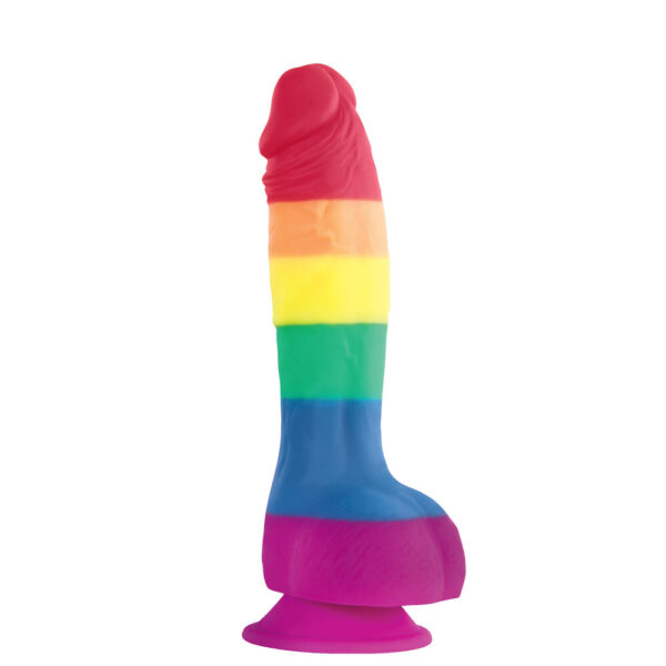 Colours Pride Edition 6 Inch Realistic Silicone Dildo With Balls - XToys UK