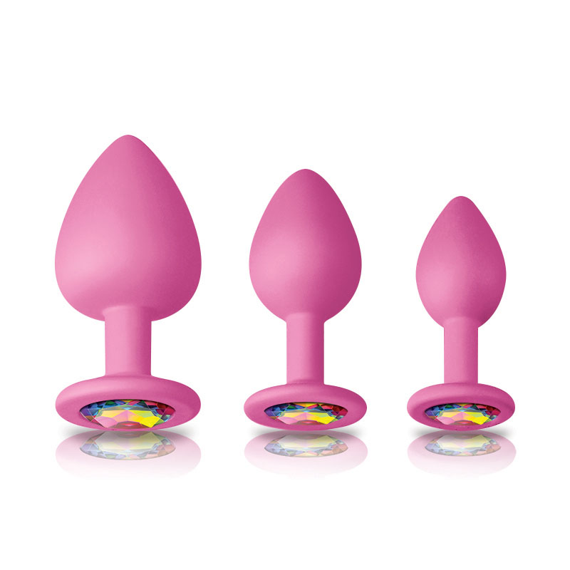 Glams Pink Spades Anal Trainer Kit - XToys UK