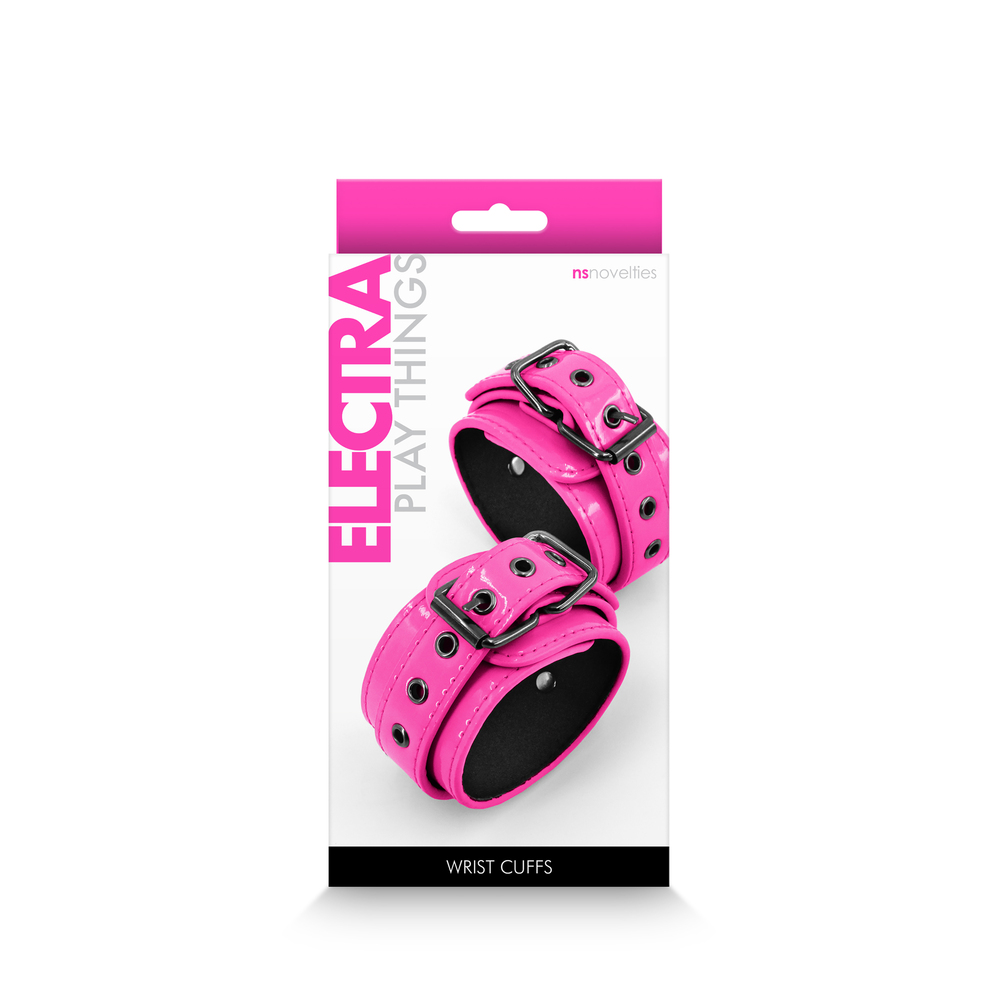 Electra Wrist Cuffs Pink - XToys UK