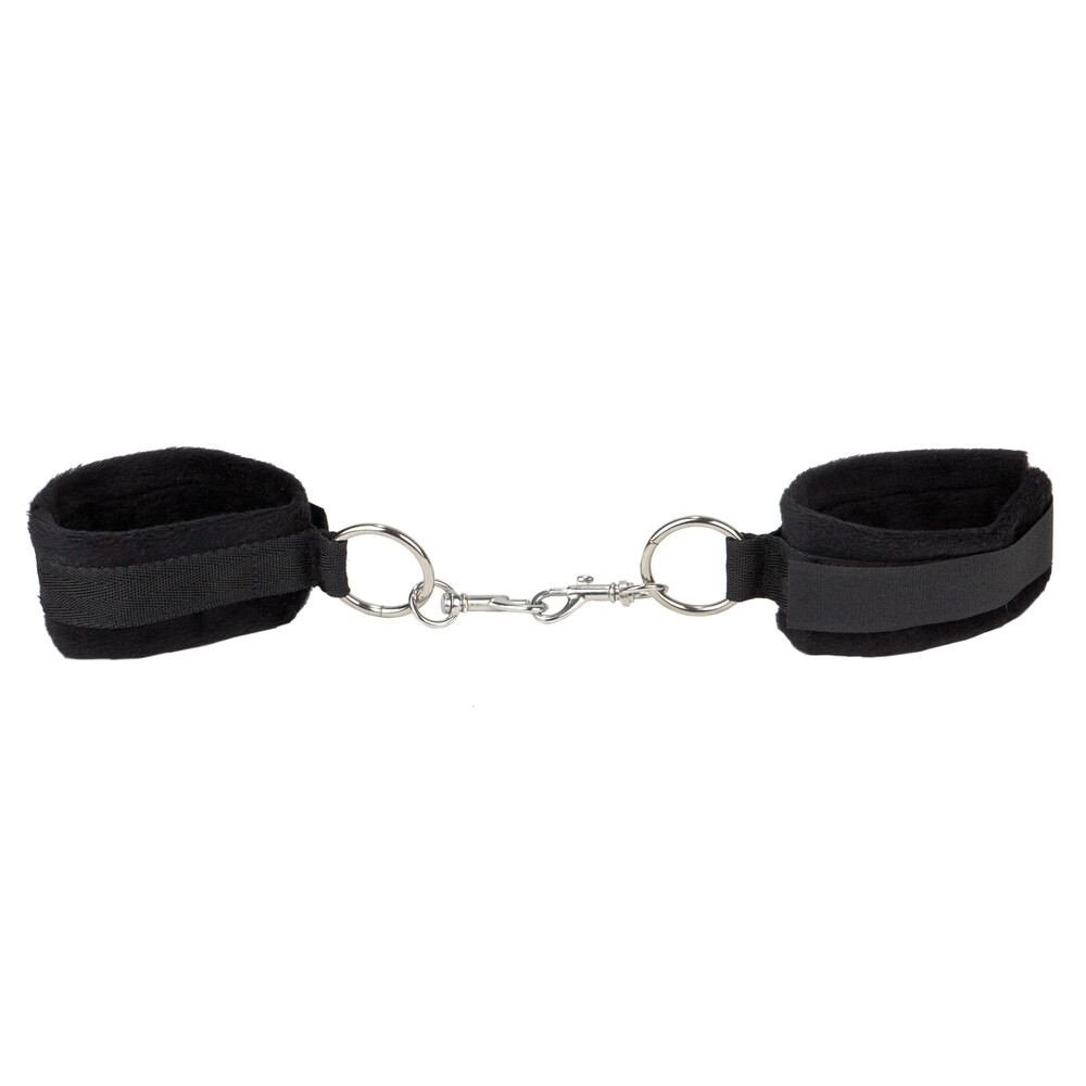 Ouch Velcro Black Cuffs For Hands And Ankles - XToys UK