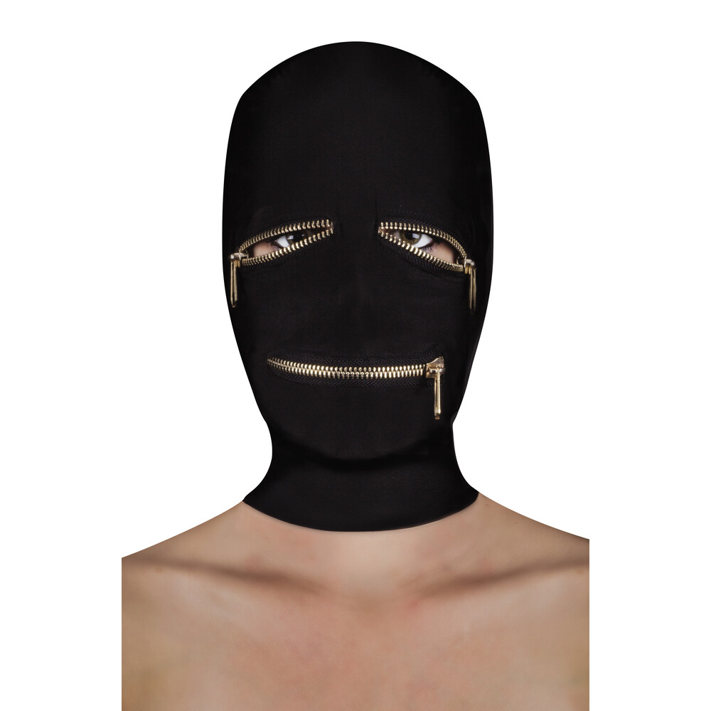 Ouch Extreme Zipper Mask With Eye And Mouth Zipper - XToys UK