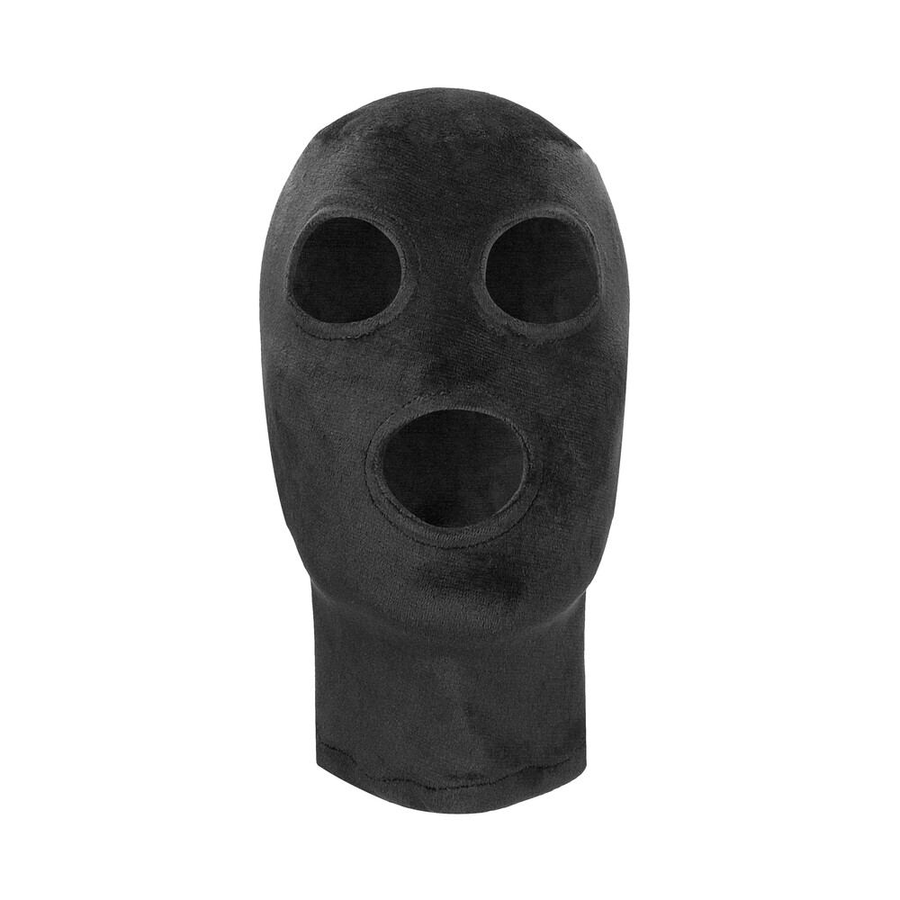 Ouch Velvet Mask With Eye And Mouth Opening - XToys UK