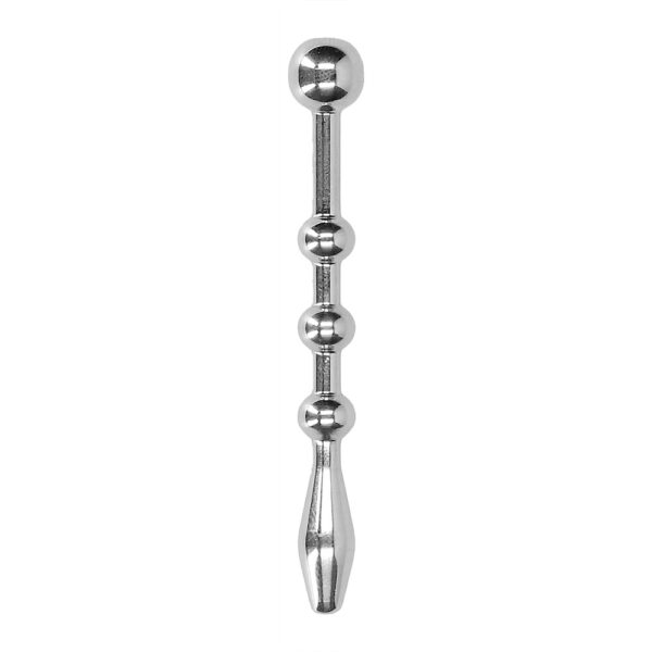 Ouch Urethral Sounding Stainless Steel Plug With Balls - XToys UK