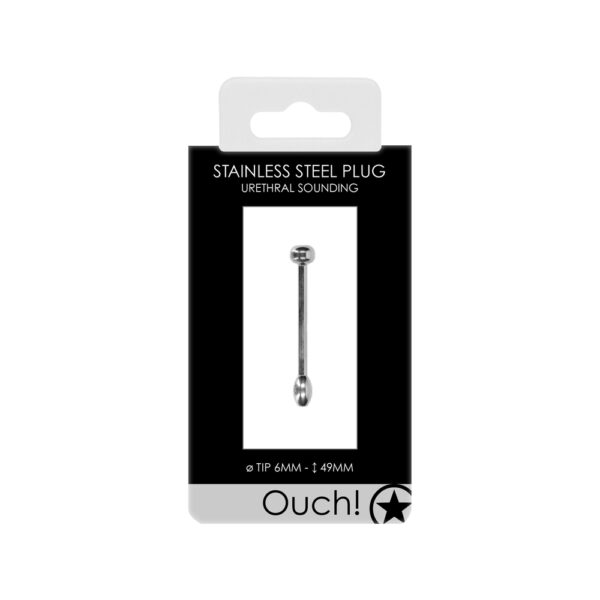 Ouch Stainless Steel Plug - XToys UK