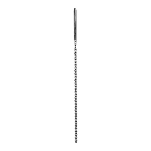 Ouch Urethral Sounding Stainless Steel Bumpy Dilator - XToys UK