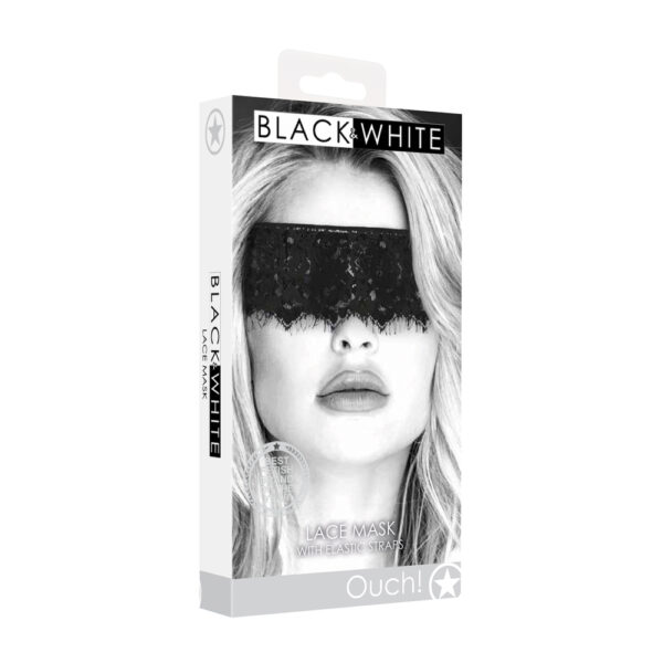 Ouch Lace Mask with Straps - XToys UK