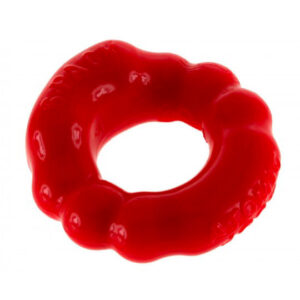 OxBalls Shockingly Superior Red Cock Ring - XToys UK