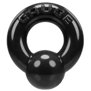 Oxballs Gauge Super Flex Cock Ring Black - XToys UK