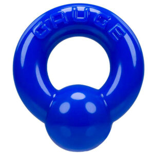 Oxballs Gauge Super Flex Cock Ring Police Blue - XToys UK