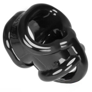 Oxballs Ballsling With Ballsplitter Cock Ring Black - XToys UK