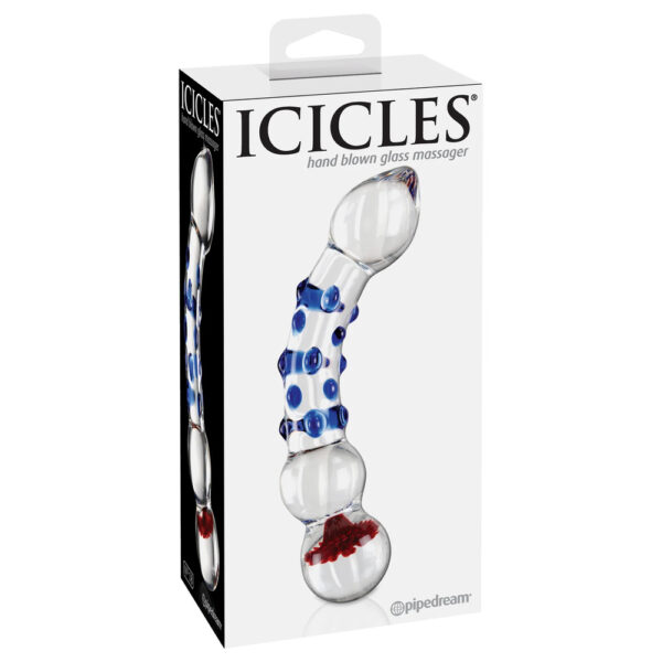 Icicles No. 18 Glass GSpot Dildo - XToys UK