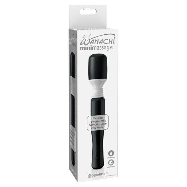 Mini Wanachi Black Massager - XToys UK