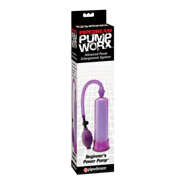 Pump Worx Beginners Power Pump Purple - XToys UK