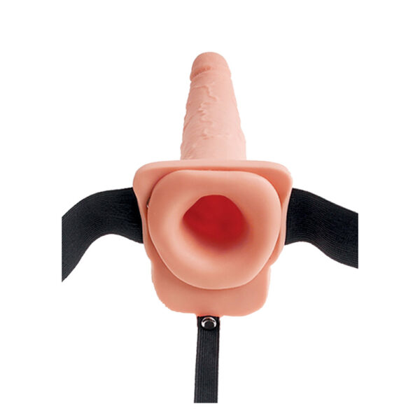 Fetish Fantasy 7.5 Inch Hollow Squirting Strapon - XToys UK