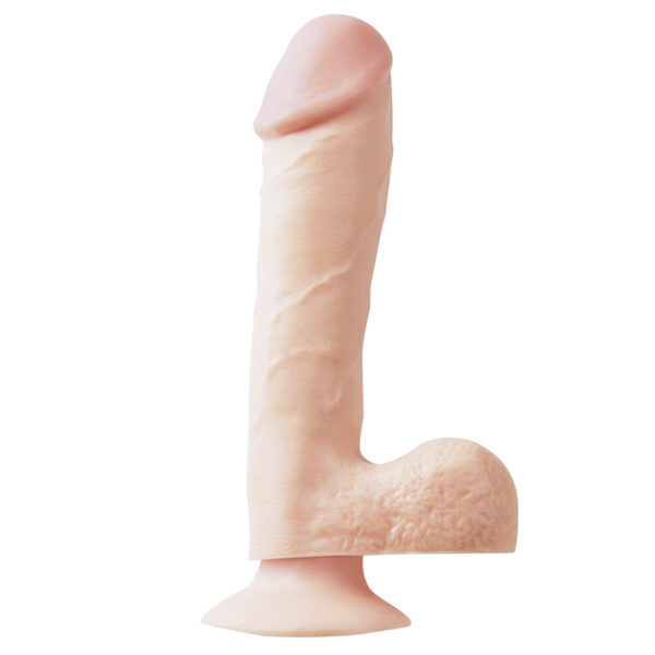 Basix 7.5 Inch Dong Suction Cup Flesh - XToys UK