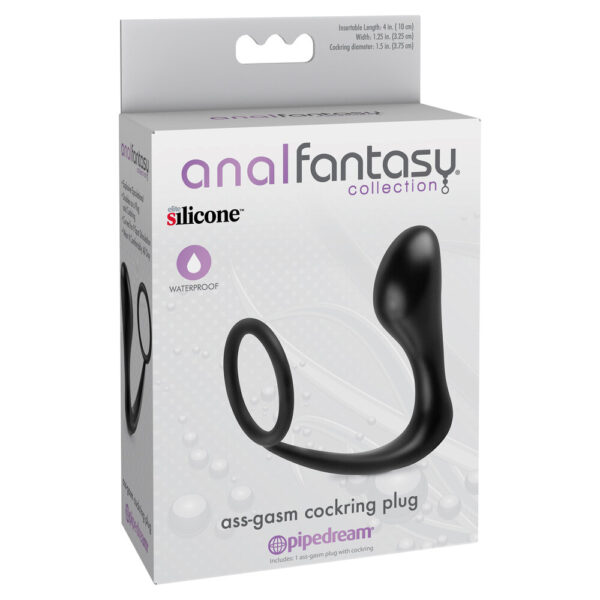 Pipedream Anal Fantasy Ass Gasm Cock Ring Plug - XToys UK