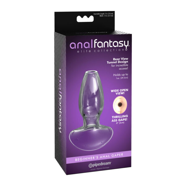 Anal Fantasy Beginners Glass Anal Gaper - XToys UK