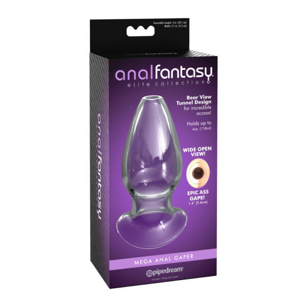 Anal Fantasy Mega Glass Anal Gaper - XToys UK