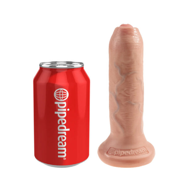 King Cock 6 Inch Uncut Cock Dildo - XToys UK