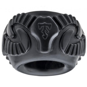 Perfect Fit Tribal Son Ram Ring Black - XToys UK