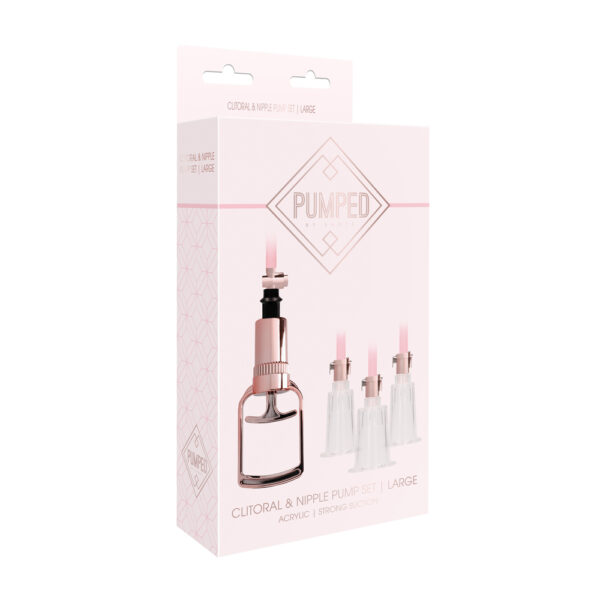 Pumped Clitoral and Nipple Pump Set - XToys UK