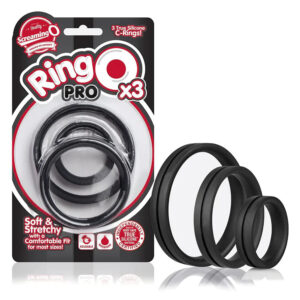 Screaming O RingO Pro X3 Cock Rings Black - XToys UK