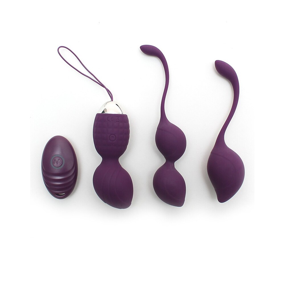 Rimini Vibrating Kegel Ball Set With Remote Control - XToys UK