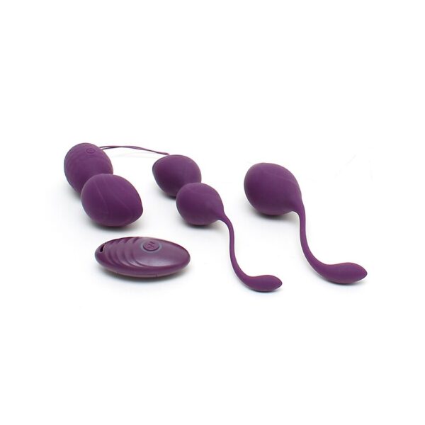 Rimini Vibrating Kegel Ball Set With Remote Control - XToys UK