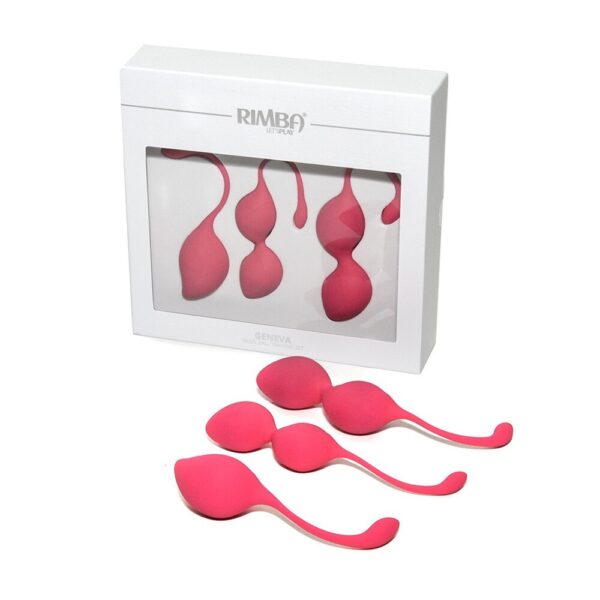 Rimba Geneva Kegal Ball Training Set Pink - XToys UK