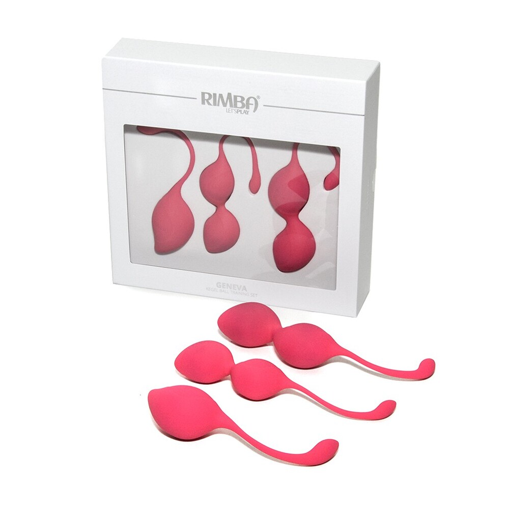 Rimba Geneva Kegal Ball Training Set Pink - XToys UK