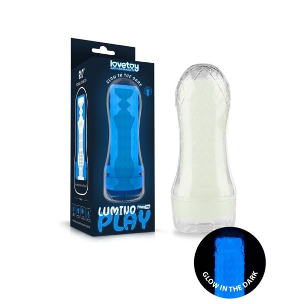 Lovetoy Glow In The Dark Lumino Play Masturbator 1 - XToys UK