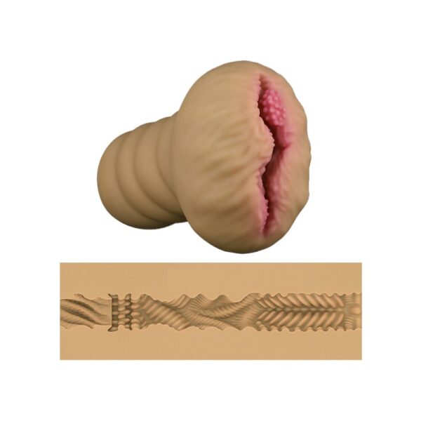 Lovetoy Aliens Pie Number 1 Masturbator Flesh Pink - XToys UK