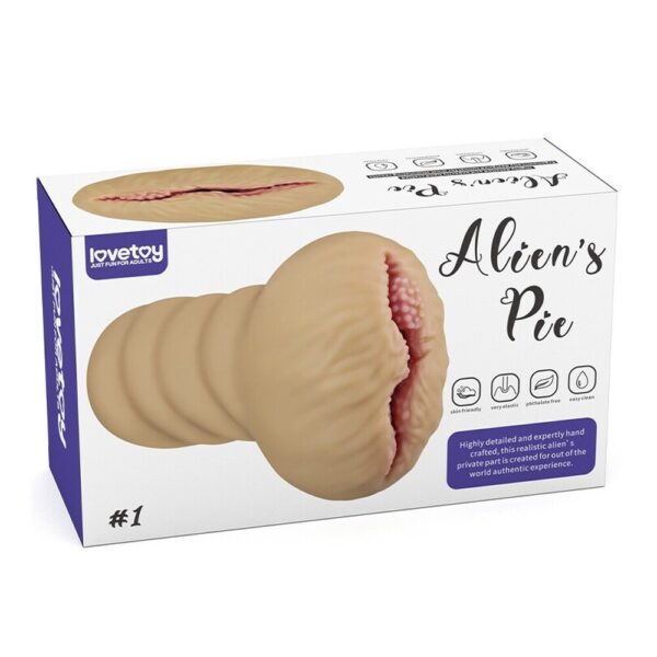 Lovetoy Aliens Pie Number 1 Masturbator Flesh Pink - XToys UK