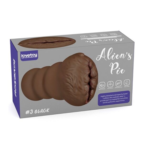 Lovetoy Aliens Pie Number 3 Masturbator Flesh Brown - XToys UK