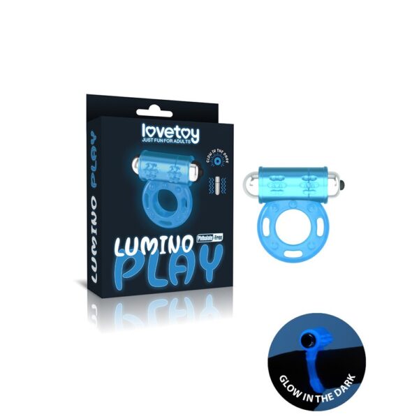 Lovetoy Glow In The Dark Lumino Play Cock Ring - XToys UK