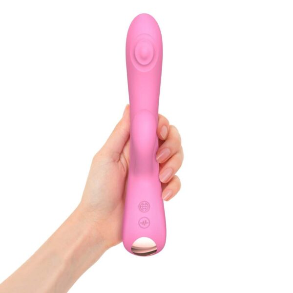 Love To Love Bunny And Clyde Tapping Rabbit Vibrator Pink - XToys UK