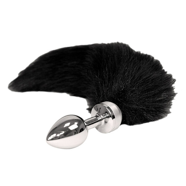 Small Butt Plug With Black Tail - XToys UK