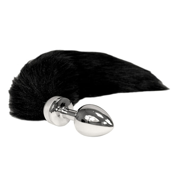 Small Butt Plug With Black Tail - XToys UK