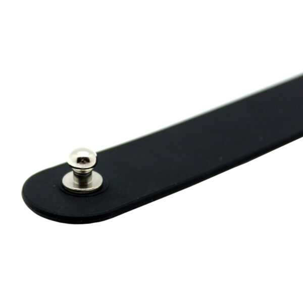 Black Silicone Slut Collar - XToys UK