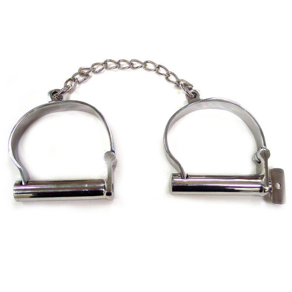 Rouge Stainless Steel Ankle Shackles - XToys UK