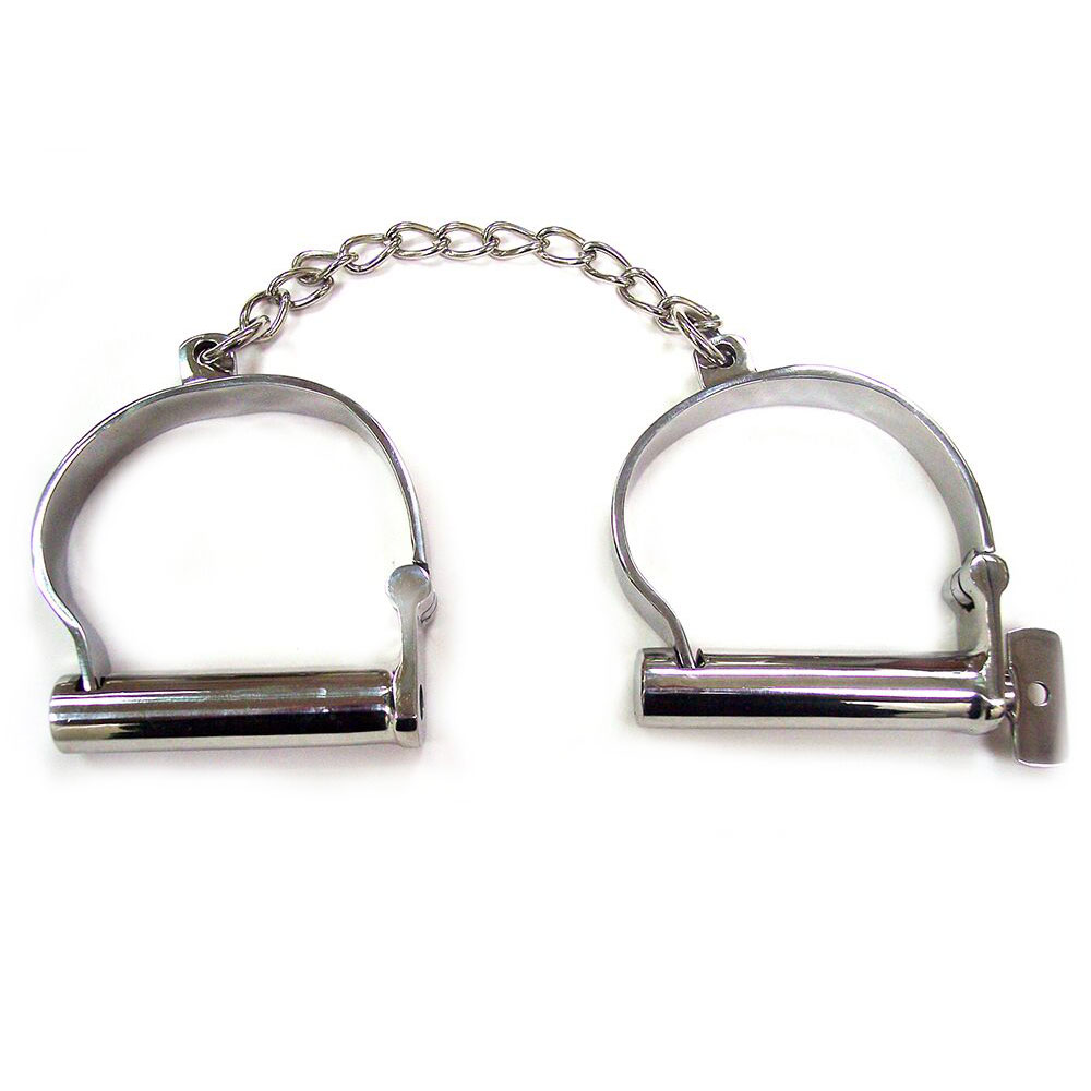 Rouge Stainless Steel Ankle Shackles - XToys UK